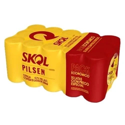 Cerveja Skol 269 ml fardo