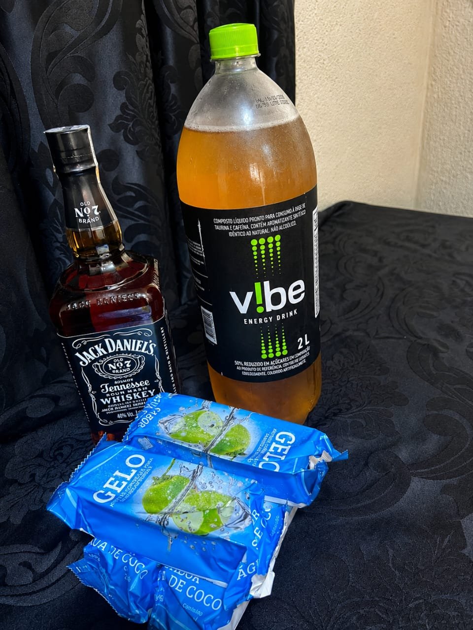 Combo de Jack Daniel’s com Vibe